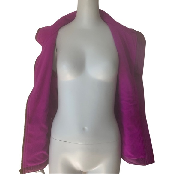 COLUMBIA Shining Light II Vest Magenta Fleece Lined Full Zip Size Small - Picture 14 of 16